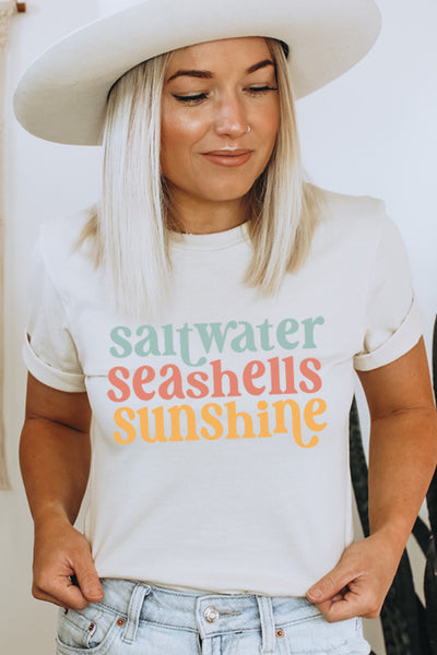 Saltwater Seashells Tee 5090