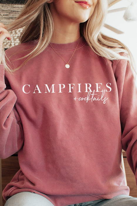 Campfires and Cocktails 4842 CC Sweatshirt