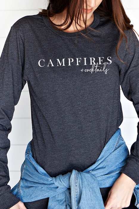 Campfire + Cocktails 4842 Longsleeve