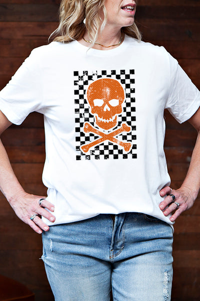 Checkered Skull 4876