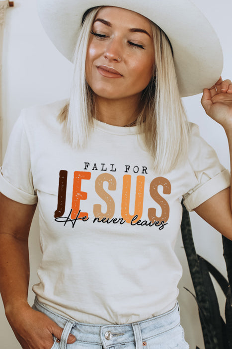 Fall For Jesus 4881 Tee