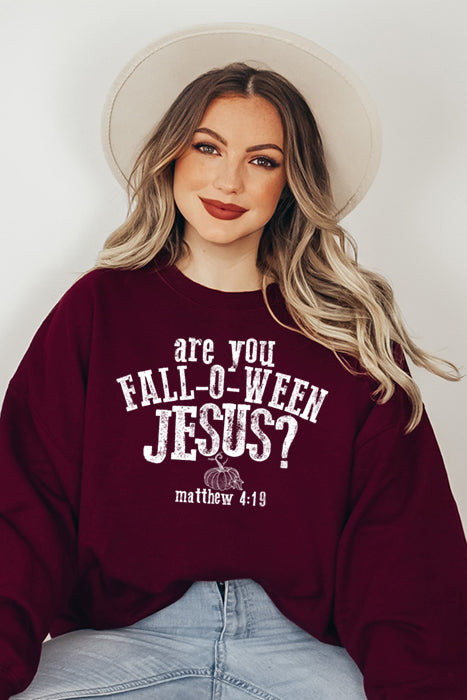 Fall-O-Ween Jesus 4883 Sweat