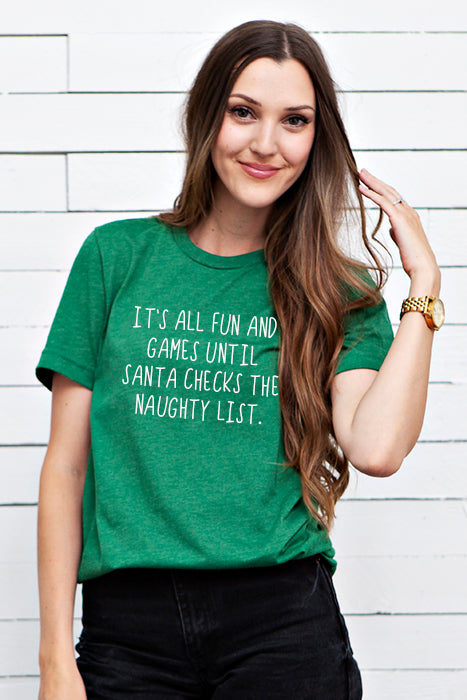 Naughty List 4899 tee