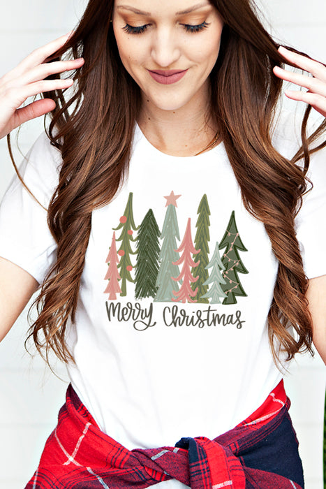 Merry Christmas Trees 4958_tee