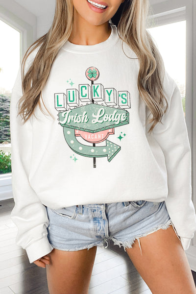 Lucky Irish Lodge Sweatshirt 5073gsweat
