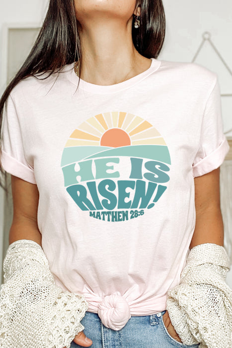 He Is Risen Tee 5136