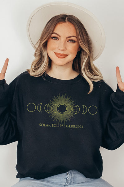 Solar Eclipse Sweatshirt 5145gsweat