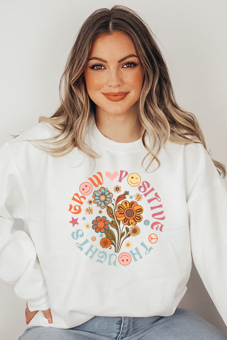 Grow Positive Thoughts Sweatshirt 5209gsweat