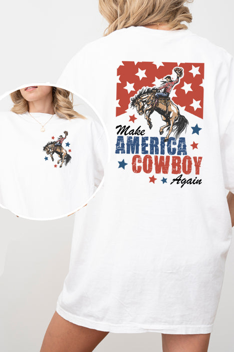 America Cowboy Oversized Tee 5216CC