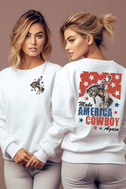 America Cowboy Sweatshirt 5216gsweat