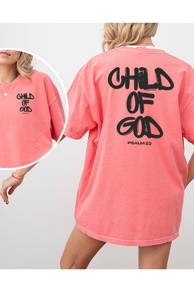 Child Of God Oversized Tee 5285CC