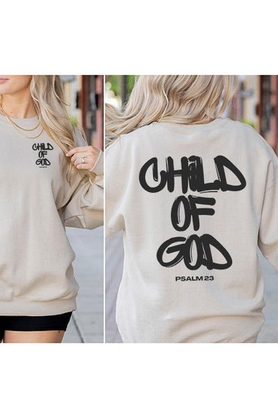 Child Of God Sweatshirt 5285gsweat