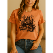 Haunted House Graphic Tee 5333