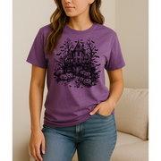 Haunted House Graphic Tee 5333