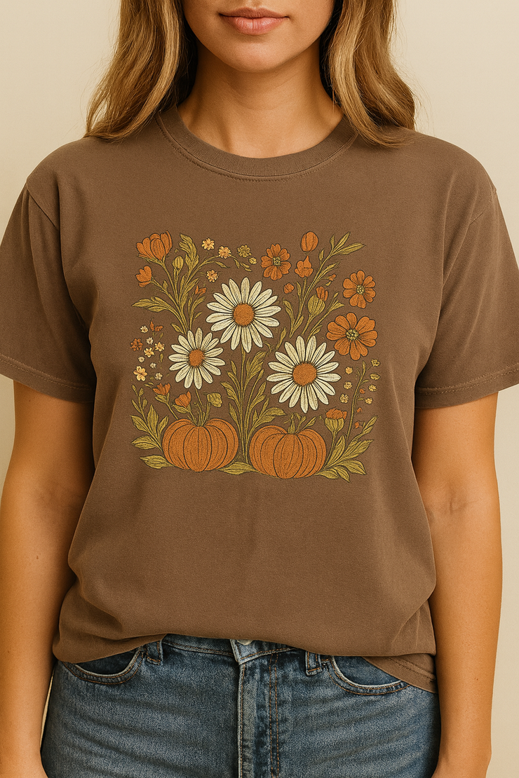Fall Pumpkins Oversized Tee 5313CC