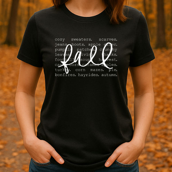 Fall Things Graphic Tee 3000