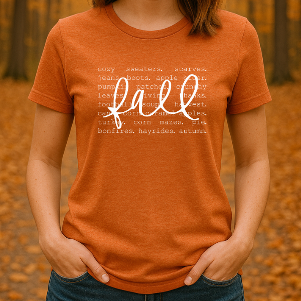 Fall Things Graphic Tee 3000