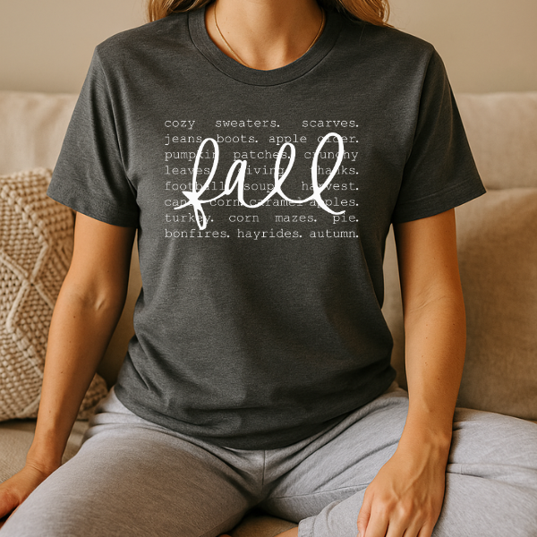 Fall Things Graphic Tee 3000