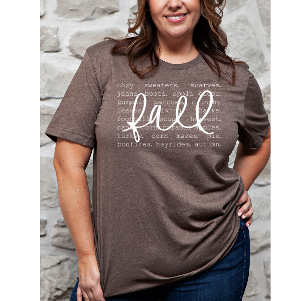 Fall Things Graphic Tee 3000