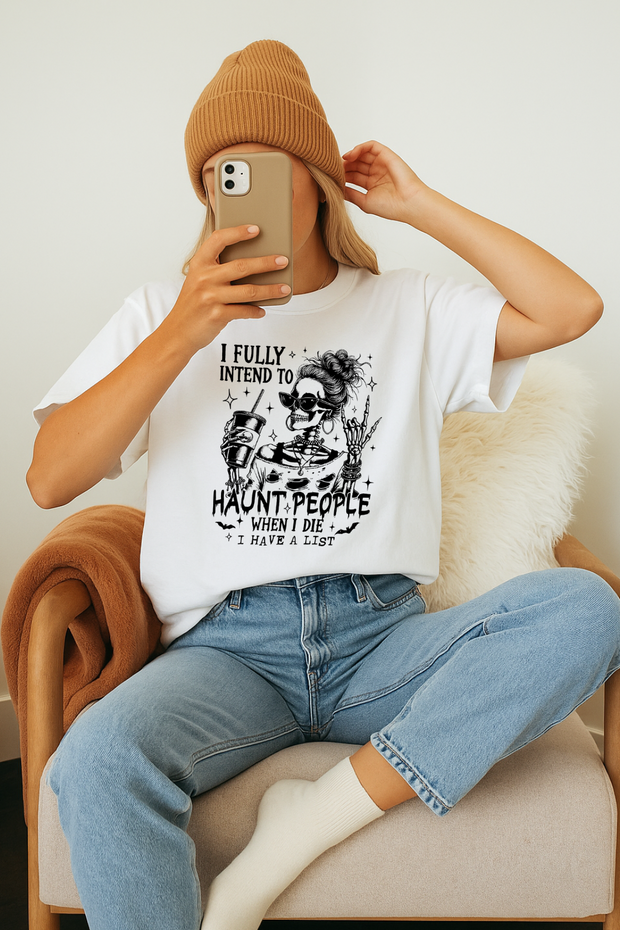 Haunt People Oversized Tee 5334CC