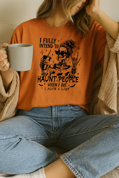 Haunt People Oversized Tee 5334CC