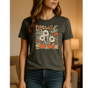 Floral Pumpkin Graphic Tee 5312