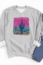 Cactus Sunset 1142Sweatshirt