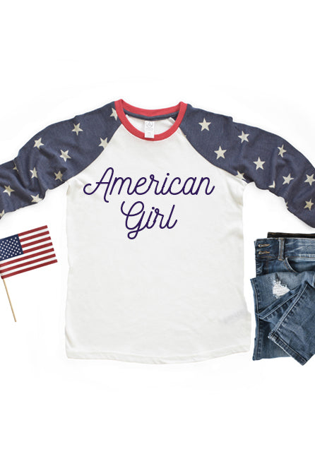 American Girl Raglan-1345