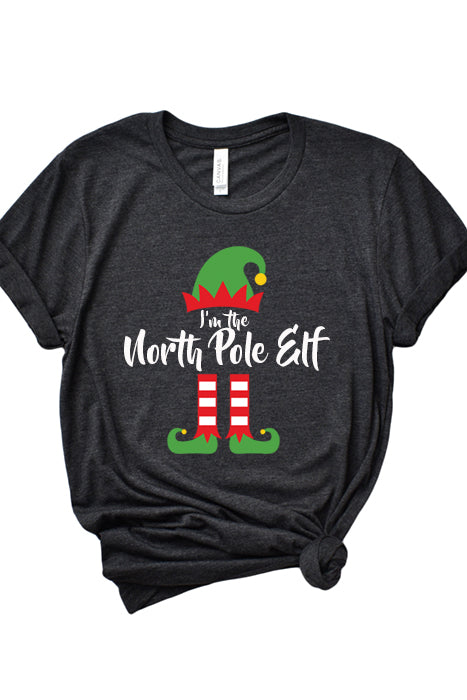 North Pole elf tee 3041