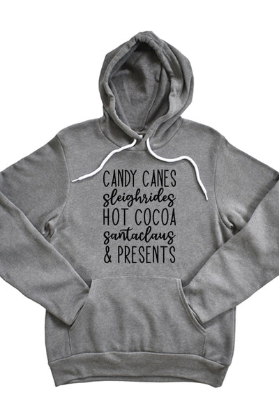 Candy canes & Presents 4040_hoodie