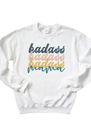 Badass Mama Sweatshirt 4224_gsweat
