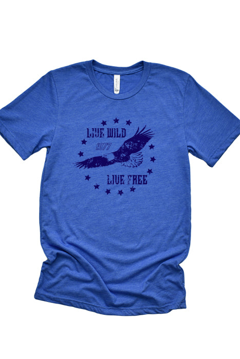 Live Wild Live Free Tee 4232