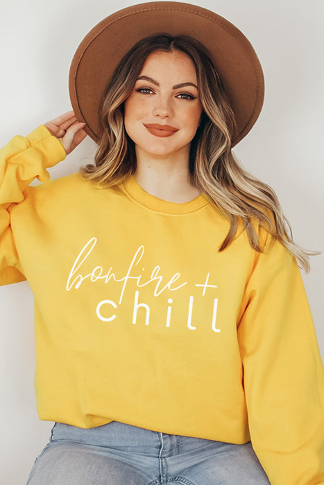 Bonfire + Chill Sweatshirt 4412