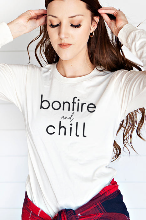 Bonfire and Chill long sleeve 4418 Long Sleeve
