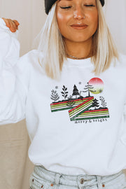 Christmas Trees Sweatshirt 4436