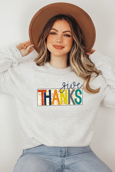 Give Thanks 4454Sweatshirt