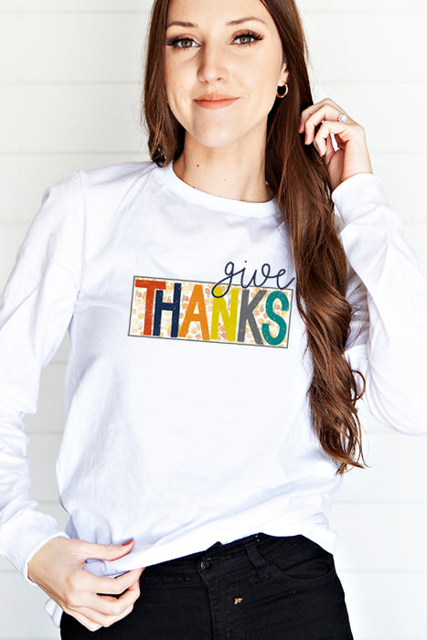 Give Thanks 4454 Longsleeve