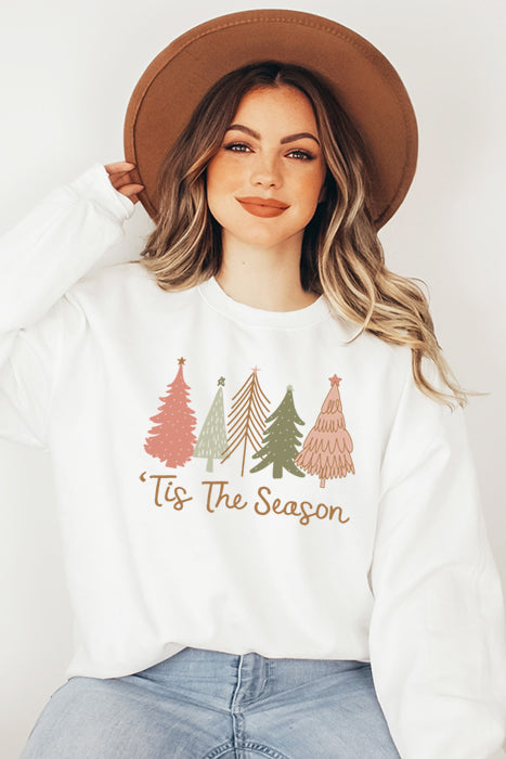 Tis the Season Trees 4490 Sweatshirt