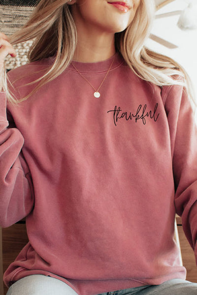 Thankful 4549Sweatshirt