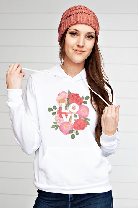 Flower Love 4641 Hoodie