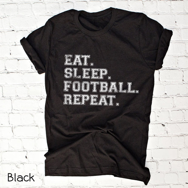 Eat, Sleep, Football Tee