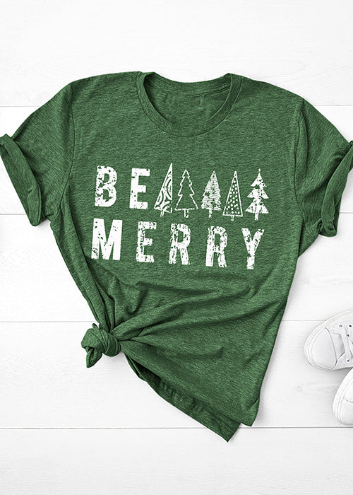 Be Merry Tee XMS0004