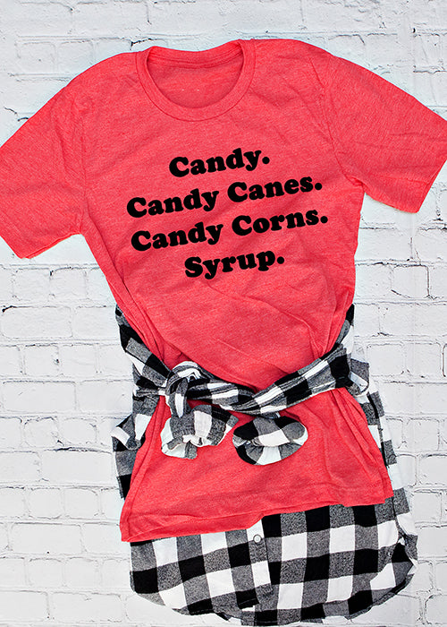 Candy. Candy Canes. Candy Corns. Syrup. XMS0025R