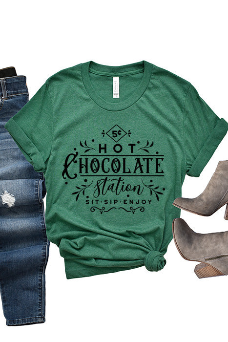 Hot Chocolate Station Tee XMS0054
