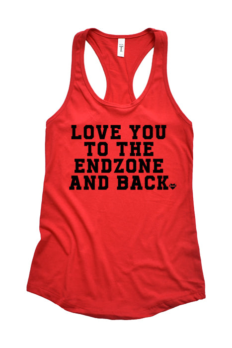 Love You to the Endzone & Back fb0024_tank