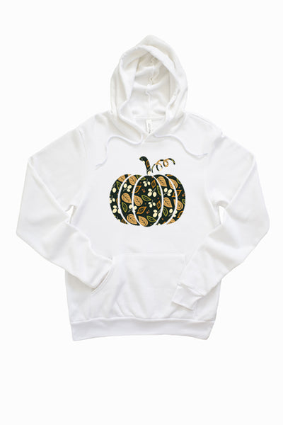 Floral Pumpkin h0019_hoodie