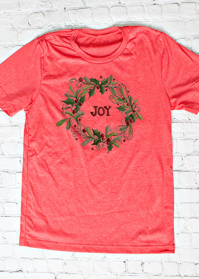 Joy Wreath xms0005R