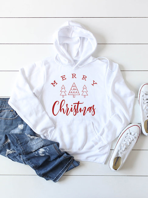 Merry Christmas Trees xms0083_hoodie